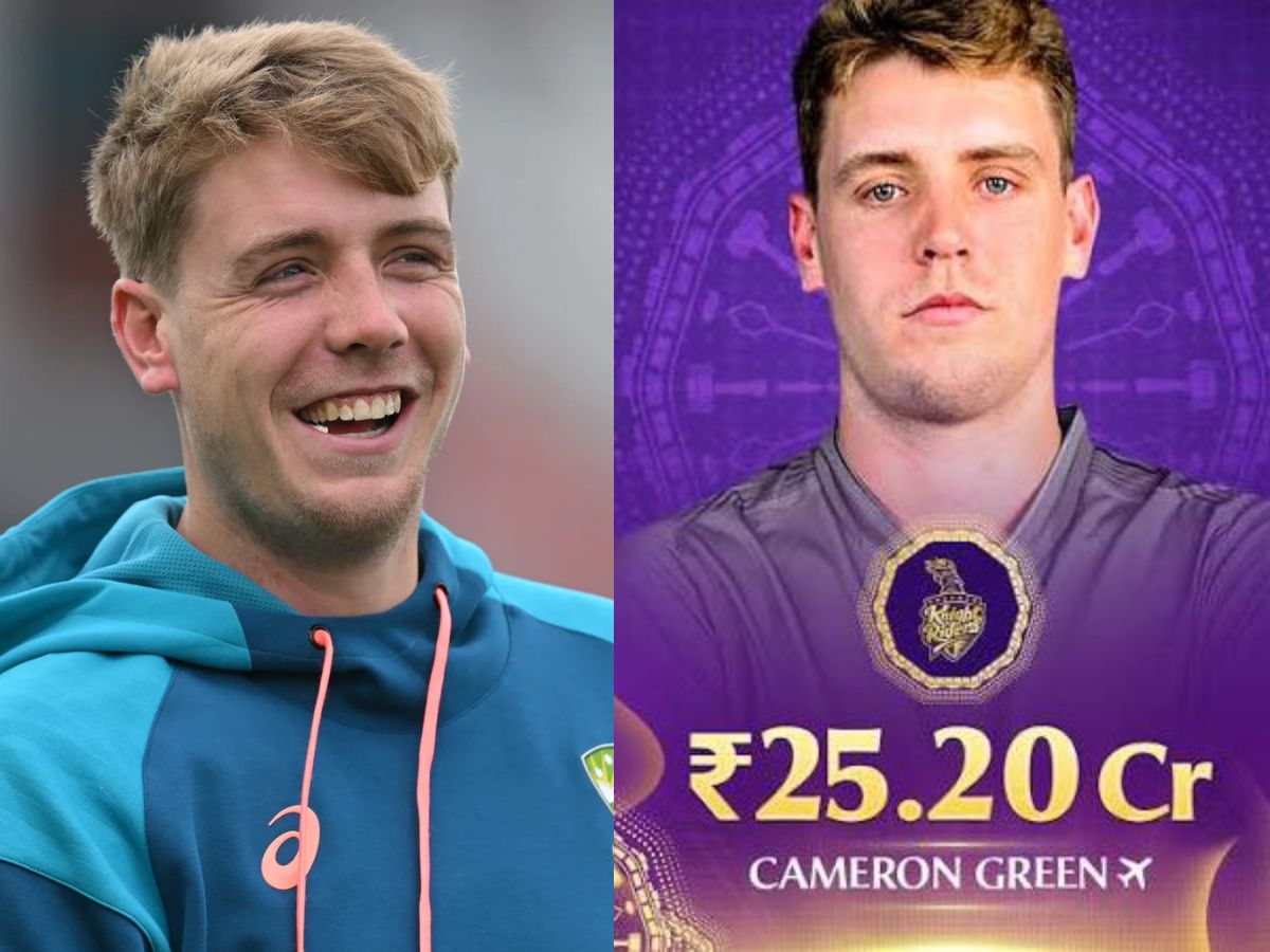 Cameron Green Becomes Costliest International Player in IPL History After ₹25.20 Crore Bid at 2026 Auction