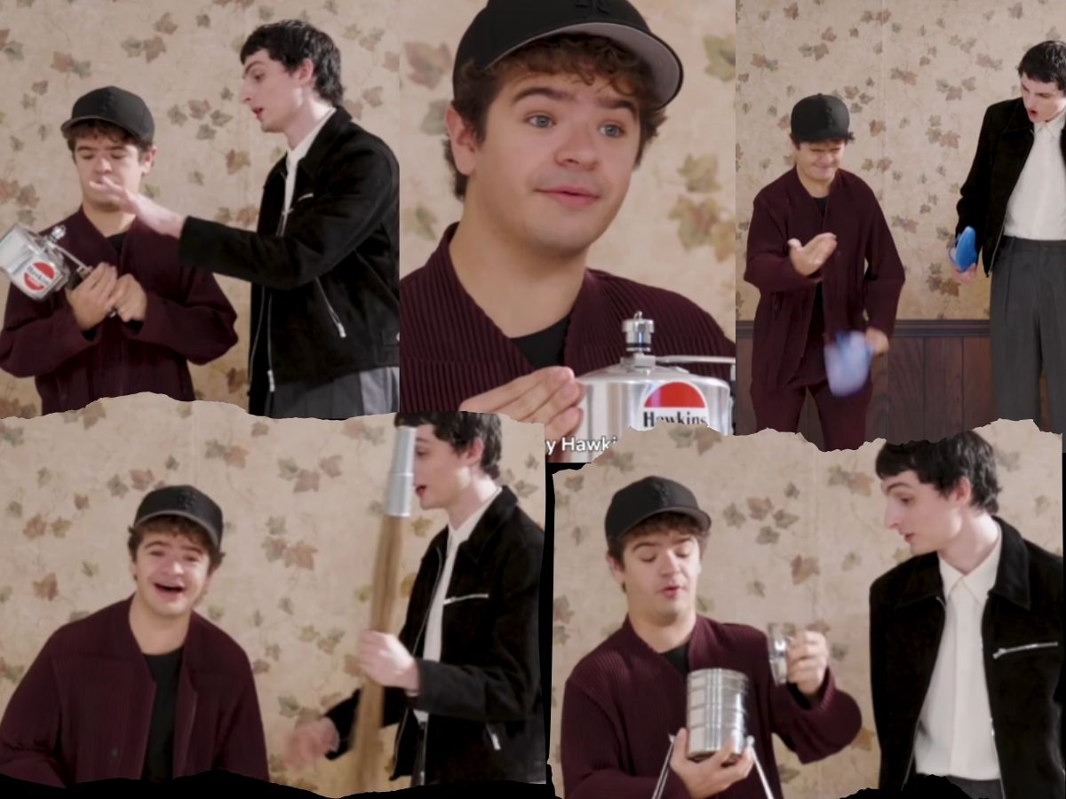 ‘Whack Vecna With a Chappal’: Stranger Things Stars Finn Wolfhard, Gaten Matarazzo Go ‘Desi’ with Wield Indian Slipper, Tiffin in Viral Netflix Promo | Watch