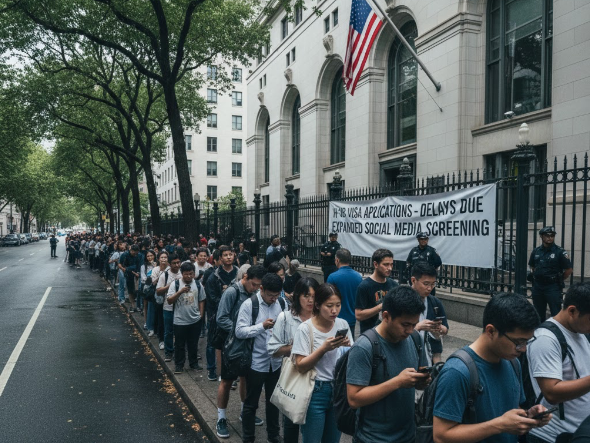 H-1B Visa Row: Why Applicants are Receiving 221(g) Slips Amid Social Media Vetting