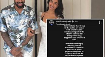 Hardik Pandya Calls Out Paparazzi for Crossing Boundaries with Mahieka Sharma