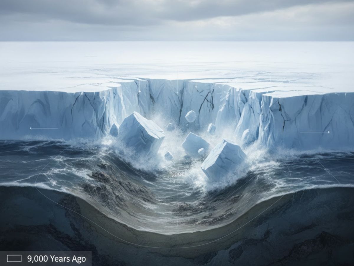 Ancient Warning: East Antarctic Ice Sheet Suffered Rapid Collapse 9,000 Years Ago