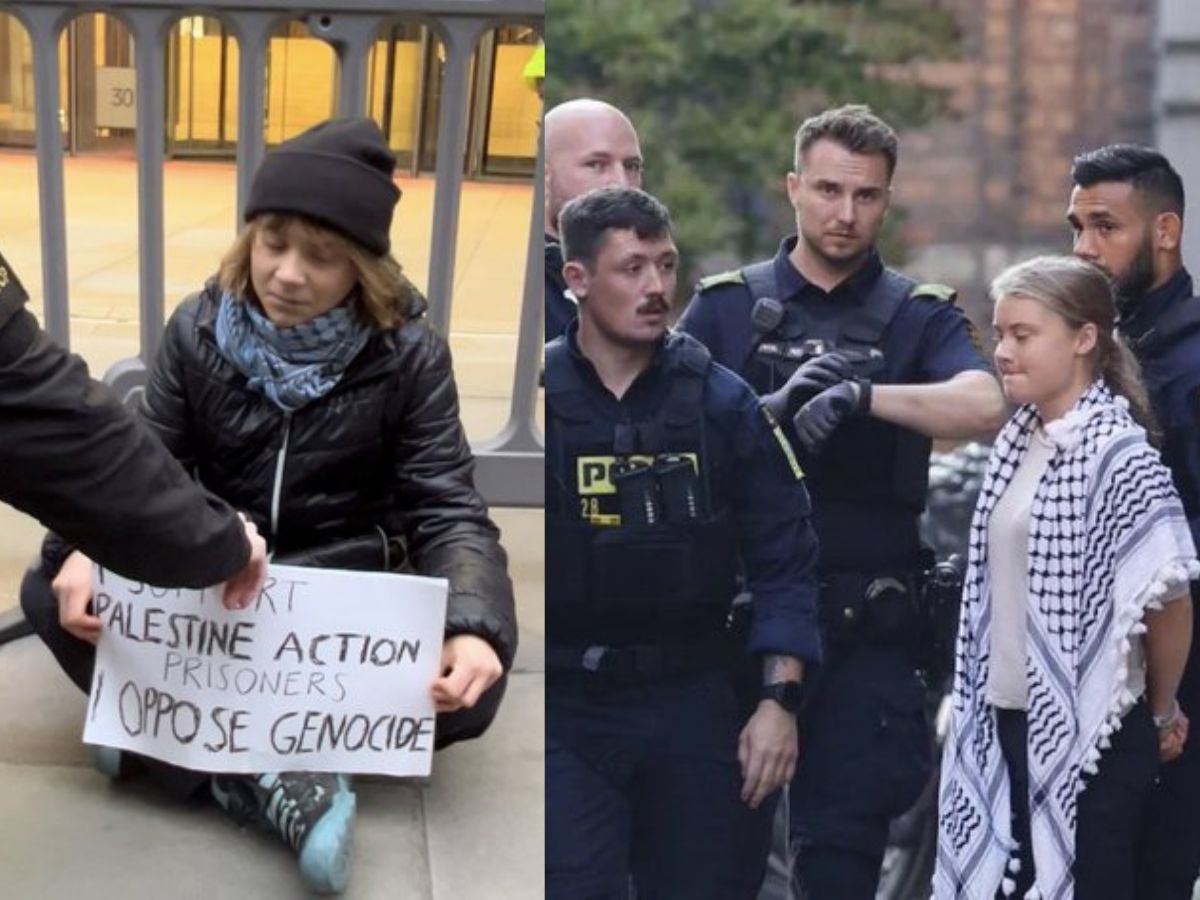 ‘I Support Palestine Action’: Climate Activist Greta Thunberg Arrested in London During Pro-Palestinian Protest