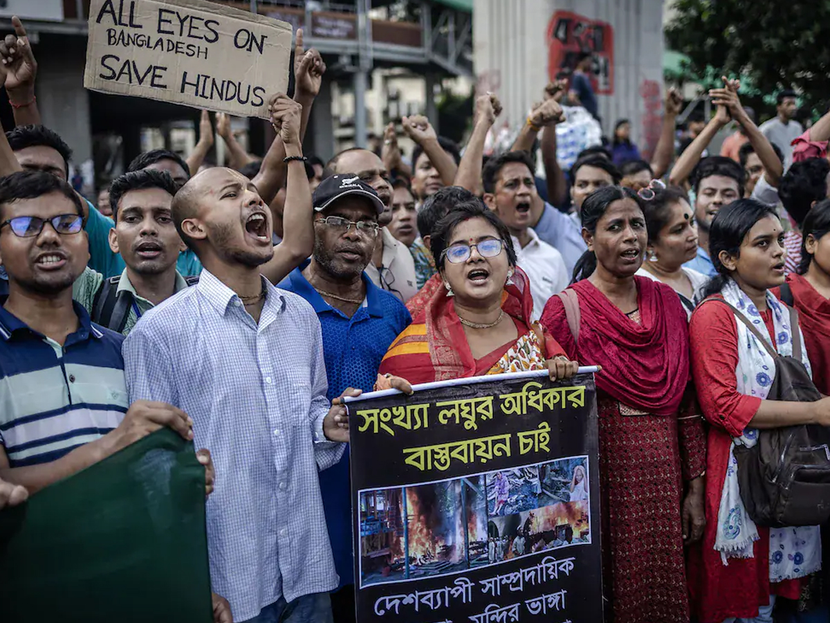 ‘Matter of Grave Concern’: India Reacts to Rising Hostility Against Minorities in Bangladesh