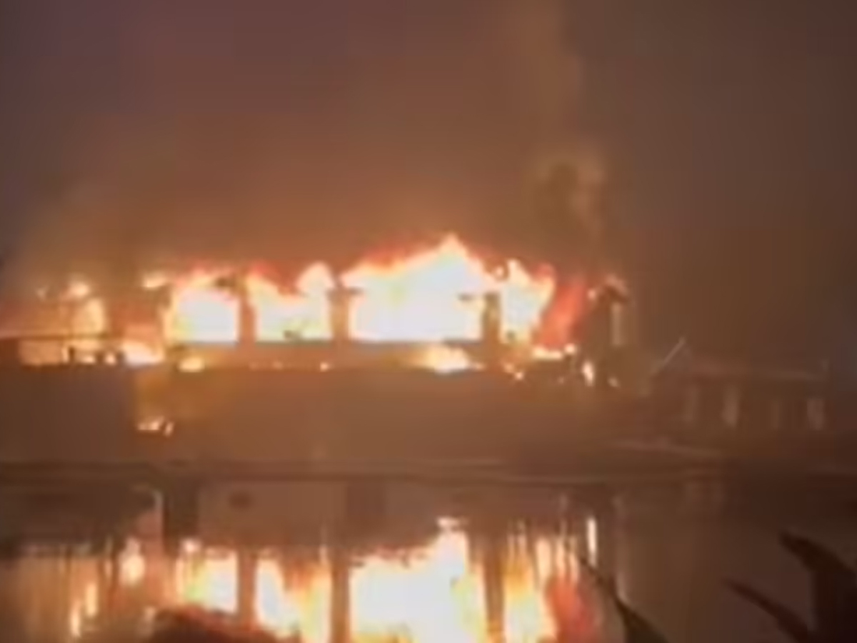 Video Shows Flames Erupting at Goa Nightclub; 25 Dead as Investigation Intensifies | Watch