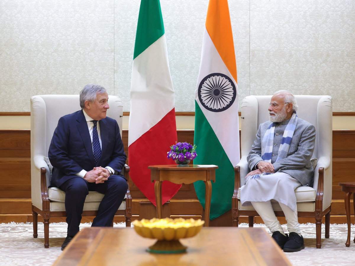 Italian Foreign Minister Tajani Optimistic About IMEC Progress Amid Improved Gaza Situation | During Delhi Visit