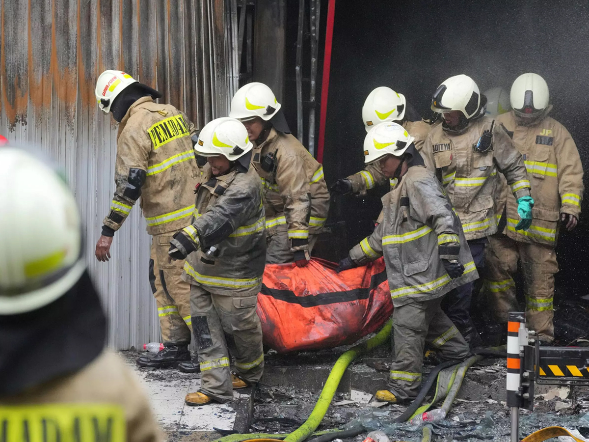 Jakarta Office Fire: 17 Dead After Drone Battery Ignites Blaze in Terra Drone Building