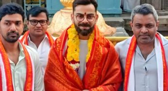 Virat Kohli Pays Tribute to Simhachalam Temple After Impressive ODI Performance