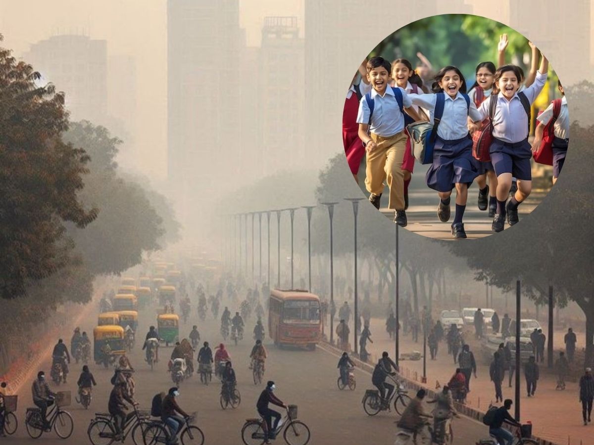 Delhi Schools Implement Hybrid Learning as Pollution Levels Worsen Across NCR