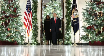 Donald Trump Reveals What He Didn’t Like About Melania’s Christmas Decorations