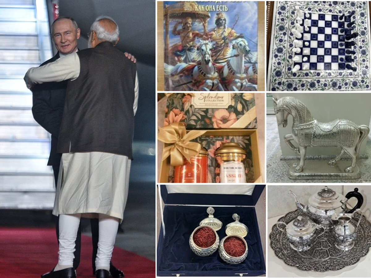 What Gifts Did PM Modi Give President Putin? A Look at India’s Cultural Showcase