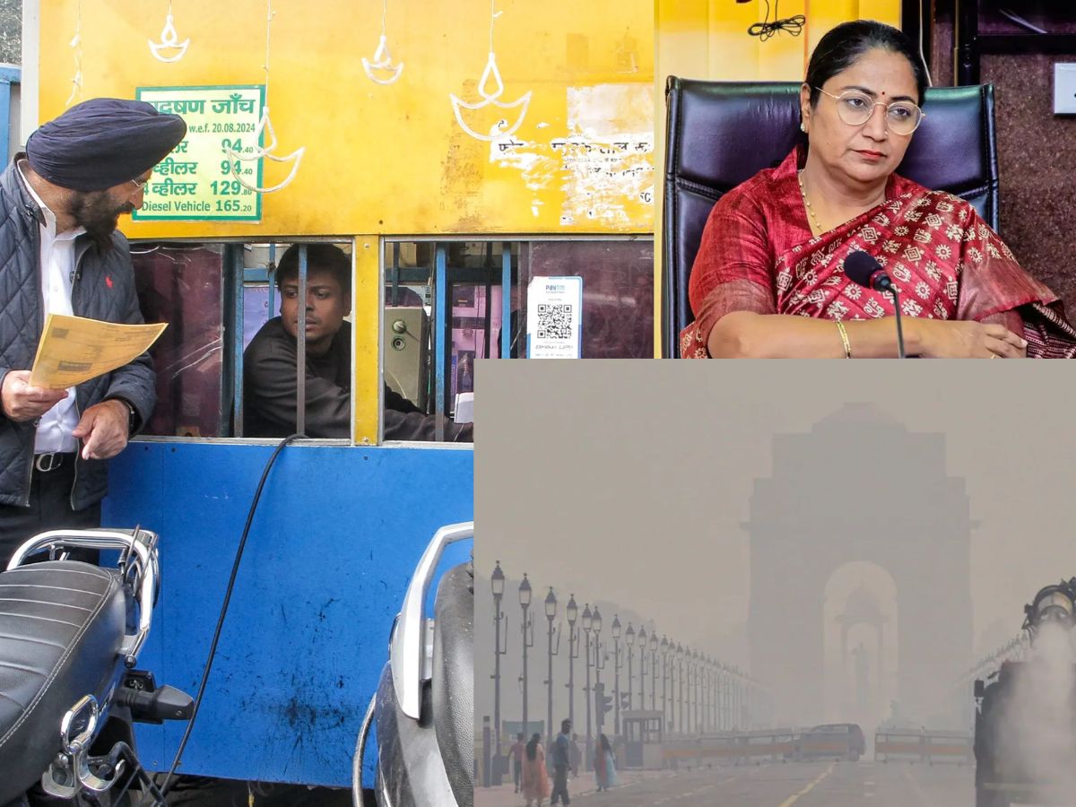 Delhi Govt Reports 3,746 PUC Challans as CM Reviews Pollution Fight