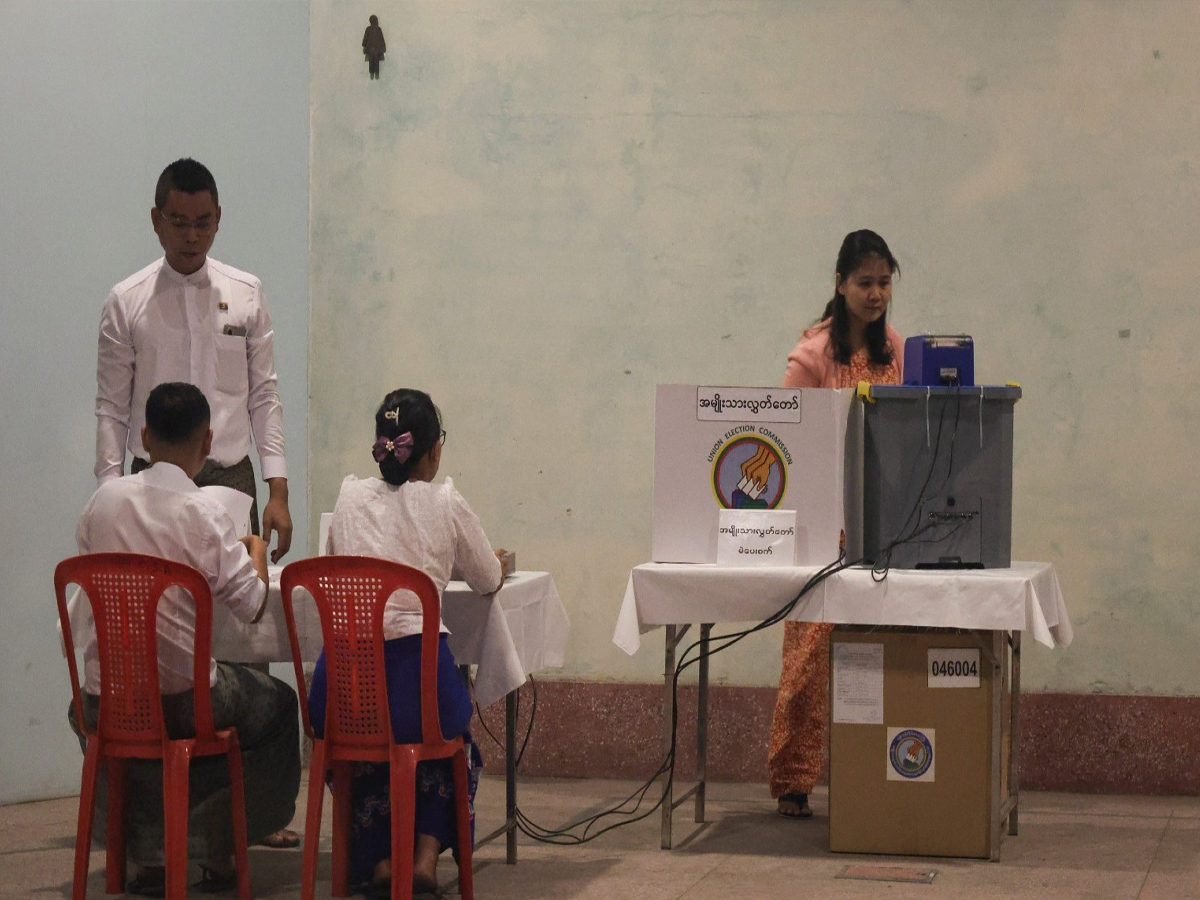 Myanmar Holds First General Election Since 2021 Coup With Voting Limited to One-Third of Townships