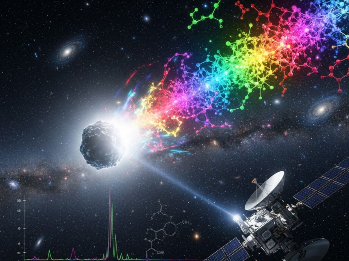 Interstellar Comet 3I/ATLAS Shows Bizarre Chemical Makeup, Defying Norms