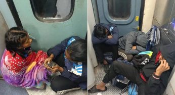 Odisha School Athletes Forced to Sit Near Train Toilets Due to Ticket Chaos While Heading to National Wrestling Championship | Watch