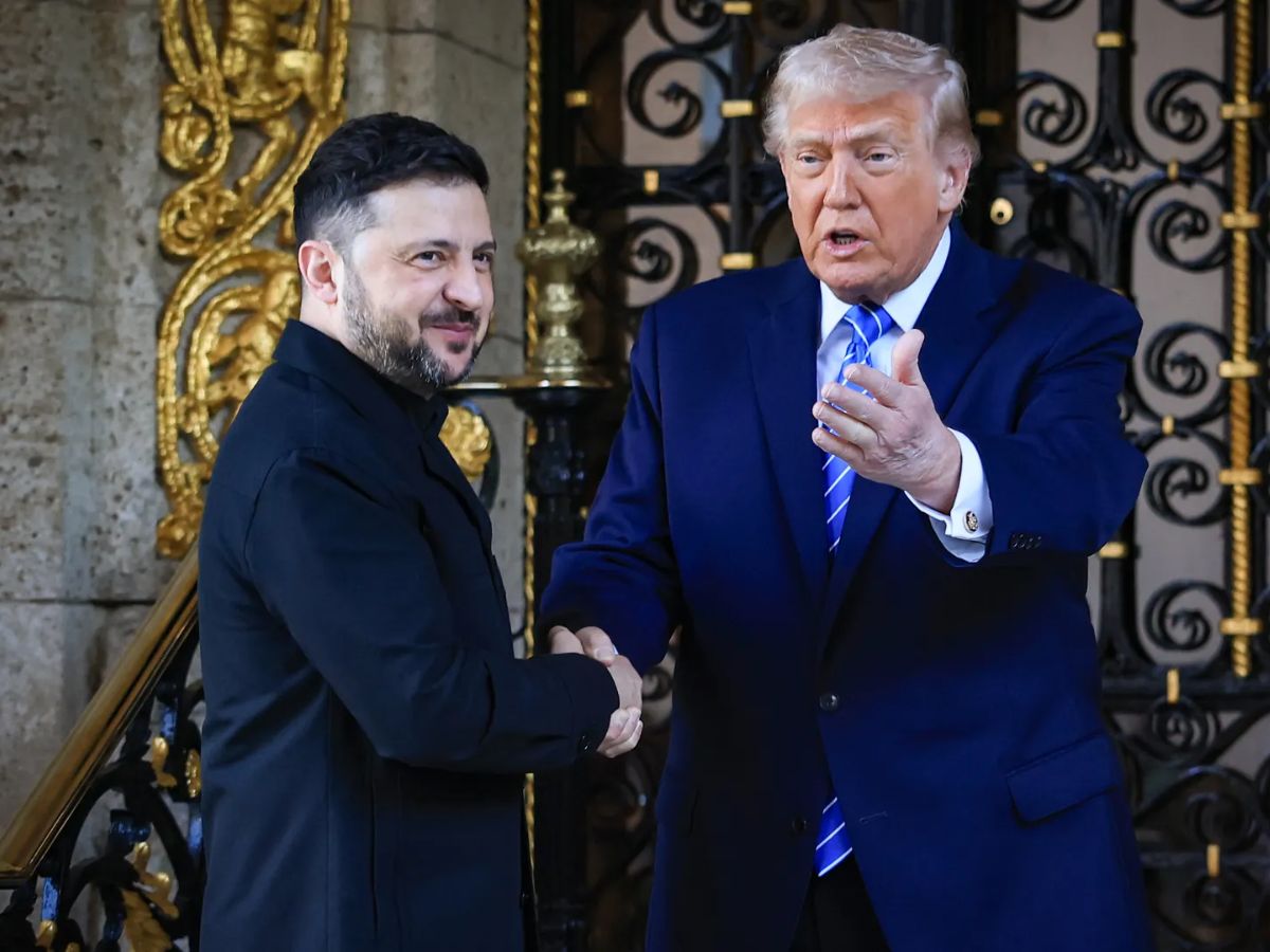 Ukraine Peace Push: Zelenskiy, Trump Meet at Mar-a-Lago to Forge Ukraine Peace Plan