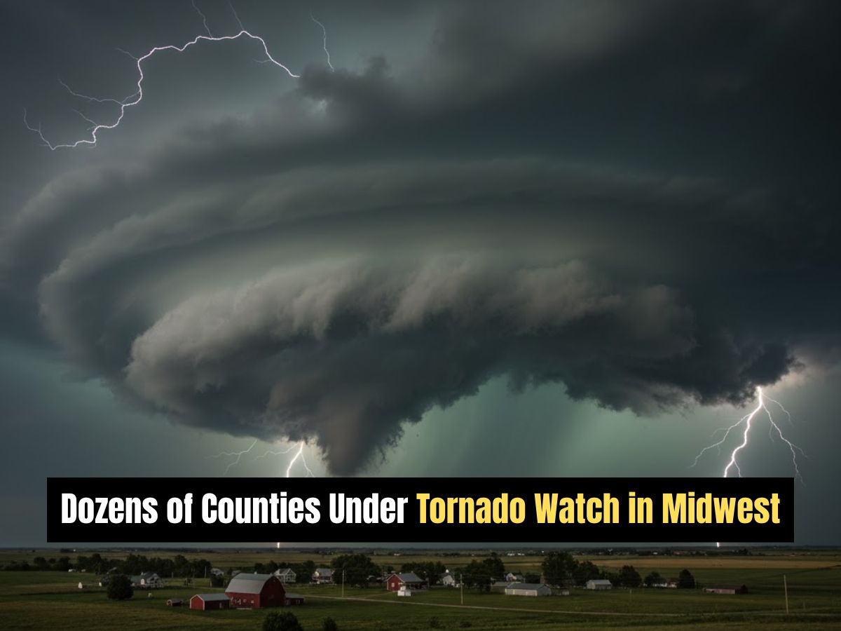 Tornado Watch Issued: Severe Storm Threat Prompts Tornado Watch Across Indiana, Illinois — Check the Full List of Affected Counties