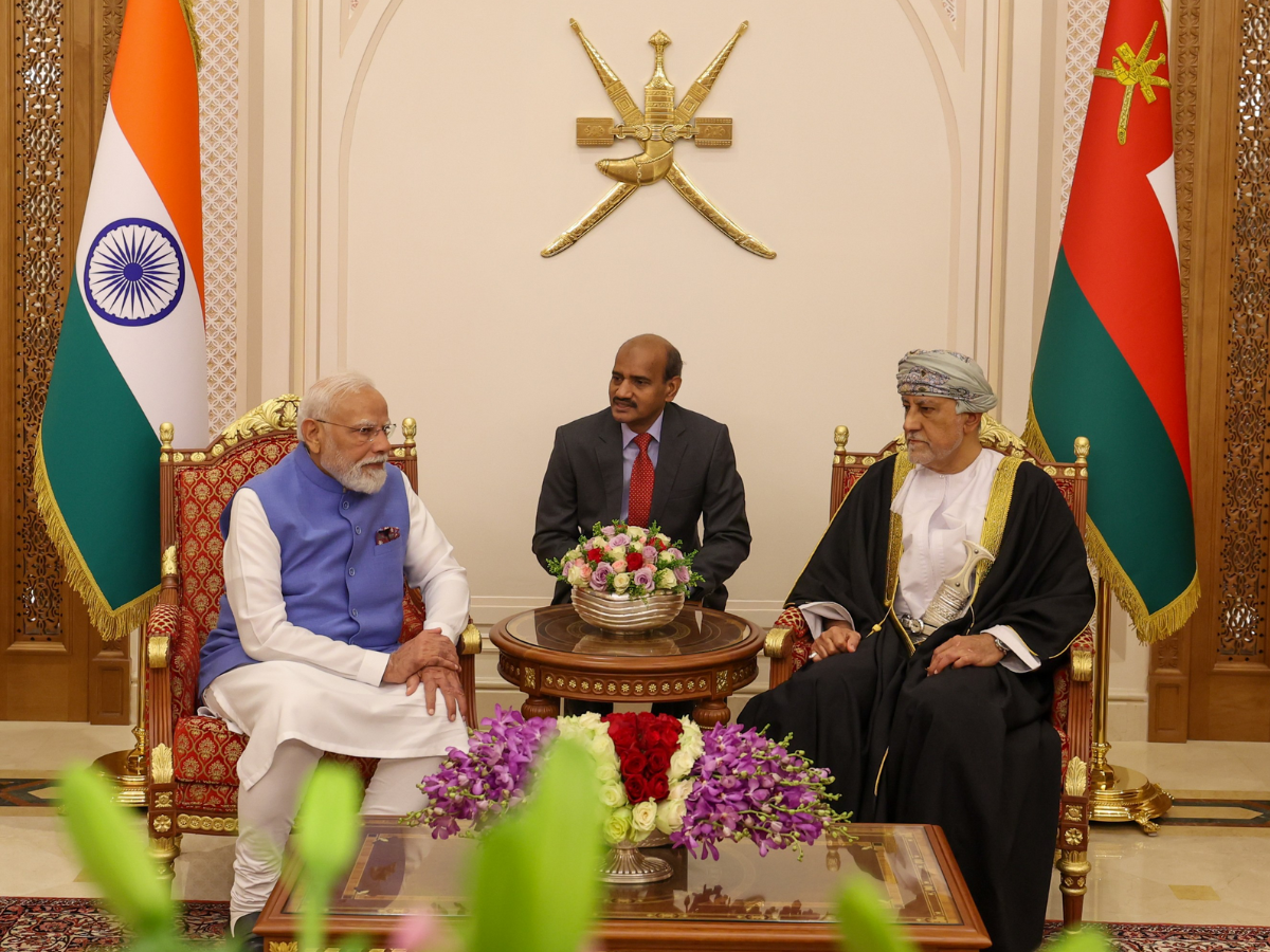 PM Modi Meets Omani Leaders to Enhance Strategic, Defence & Bilateral Cooperation