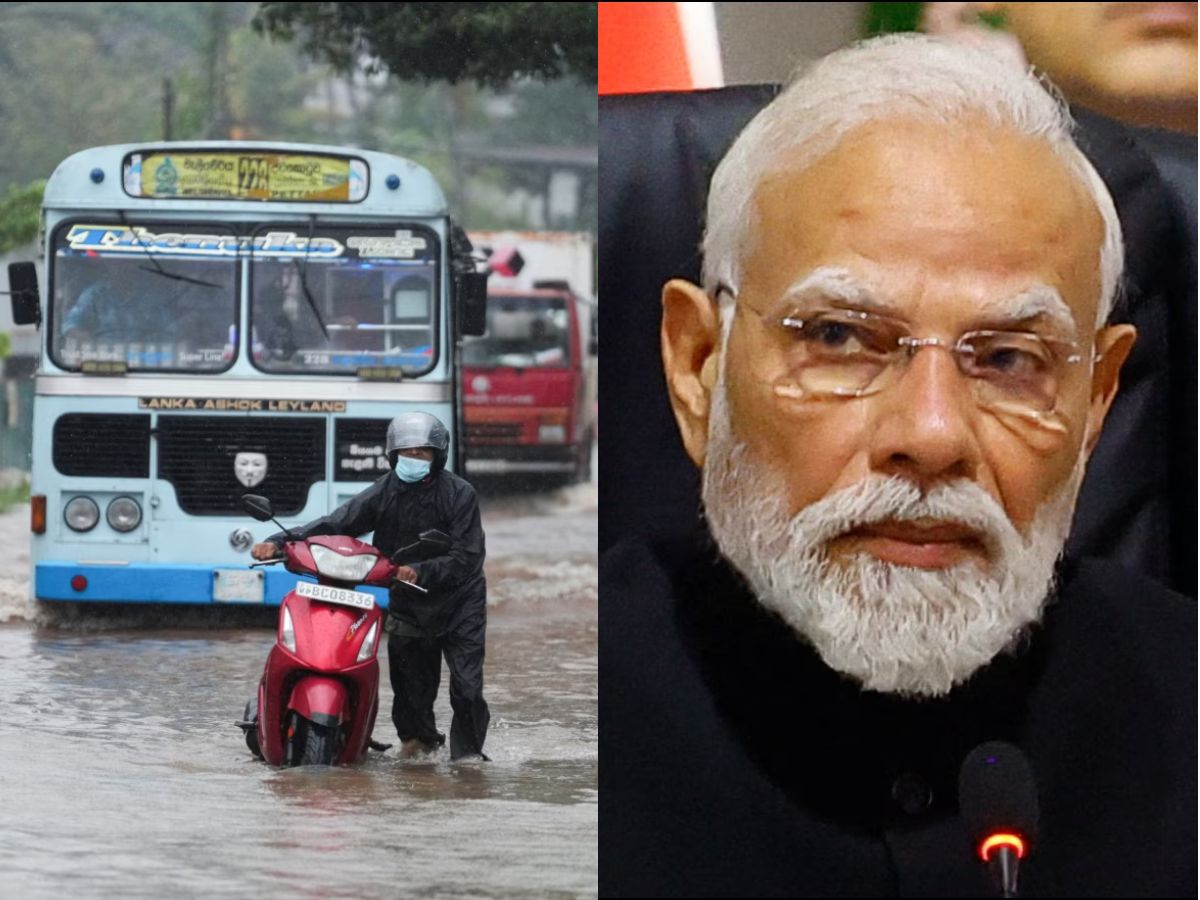 PM Modi Pledges Full Support to Sri Lanka as Cyclone Ditwah Leaves Hundreds Dead & Thousands Displaced; Relief Operation Launched