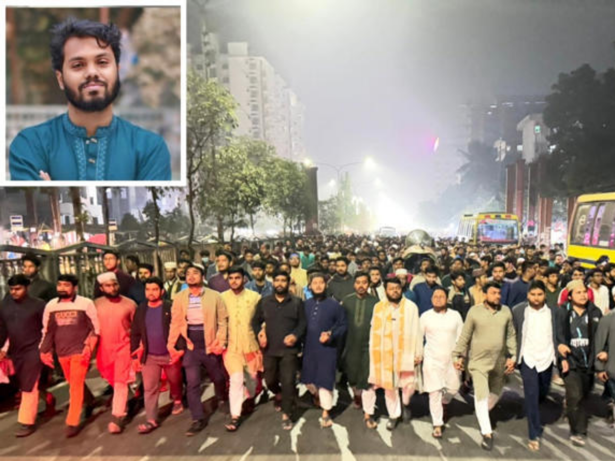 Protests Erupt in Dhaka After Death of Bangladeshi Student Leader Sharif Osman Hadi