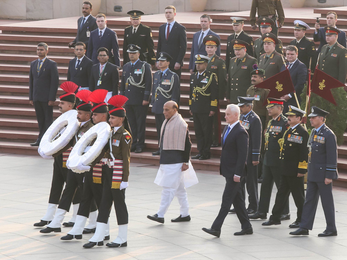 ‘Namaste on Indian Soil’: Russian Defence Minister Belousov Arrives in Delhi Ahead of President Putin’s High-Profile India Visit | Watch