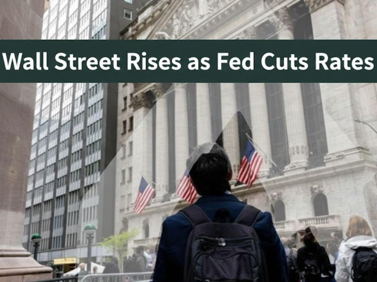 Wall Street Rises as Fed Cuts Rates, Hints at Holding Steady Amid Solid Economy
