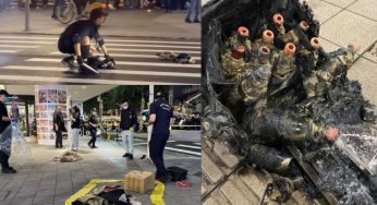 Watch | Taiwan Metro Attack: 3 Killed & Several Injured in a Deadly Knife & Smoke Bomb Attack, Security Tightened