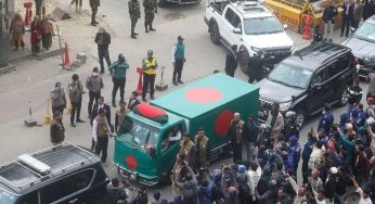 Thousands Gather Near Bangladesh Parliament as Former Prime Minister Khaleda Zia’s Funeral Prayers Held in Dhaka