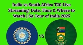 India vs South Africa T20 Live Streaming: Date, Time & Where to Watch | SA Tour of India 2025