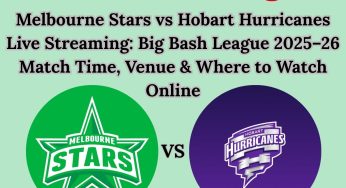 Melbourne Stars vs Hobart Hurricanes Live Streaming: Big Bash League 2025–26 Match Time, Venue & Where to Watch Online