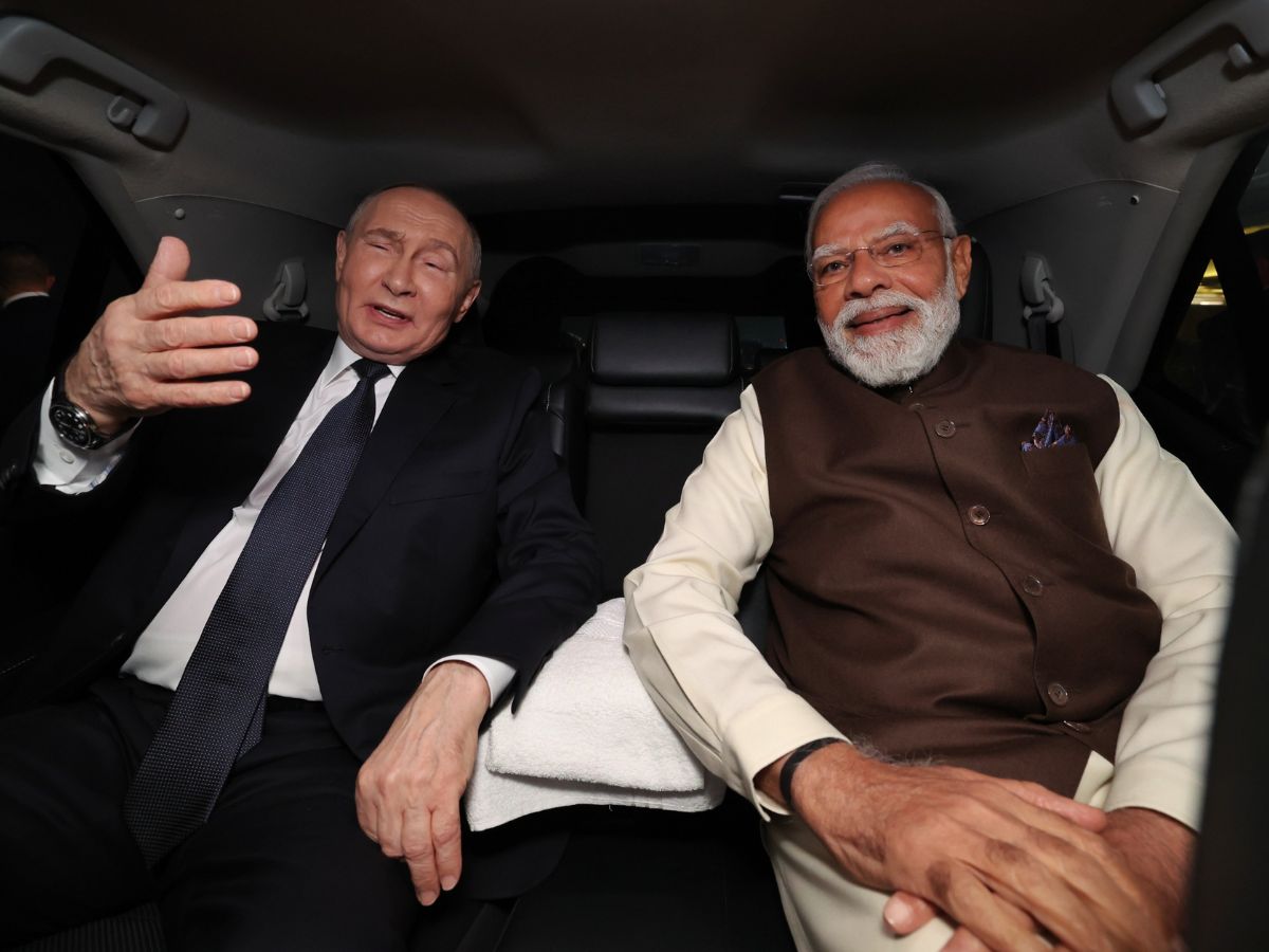 Russian President Putin Set to Hold Joint Presser with PM Modi at Hyderabad House | Watch Here