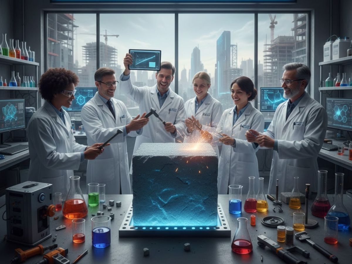 Cement’s Low-Cost Rival? Lab Breaks New Ground With Zero-Cement, High-Strength Building Material