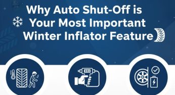 Winter Tyre Care: Why Auto Shut-Off is Your Most Important Winter Inflator Feature