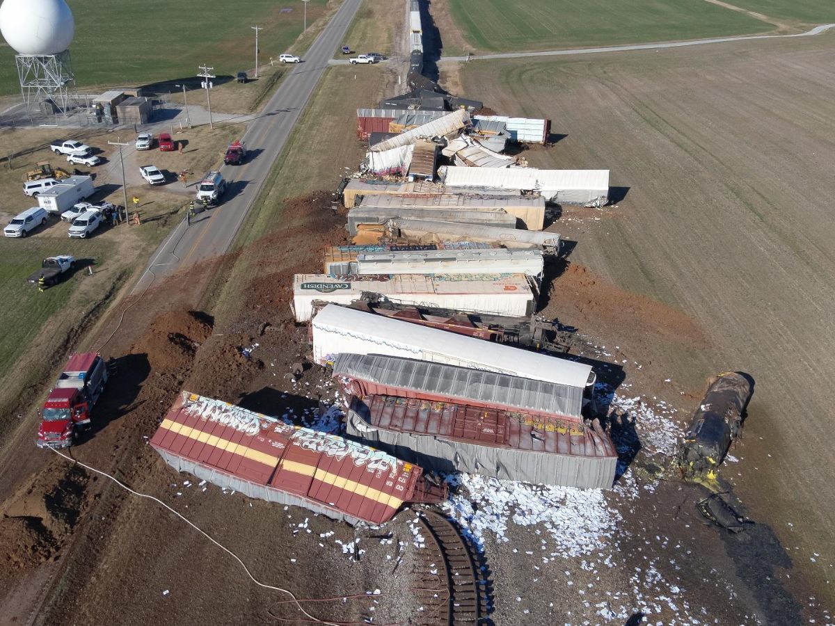 CSX Train Derailment Kentucky: 31-Car CSX Train Derailment Causes Chemical Spill in Rural Kentucky