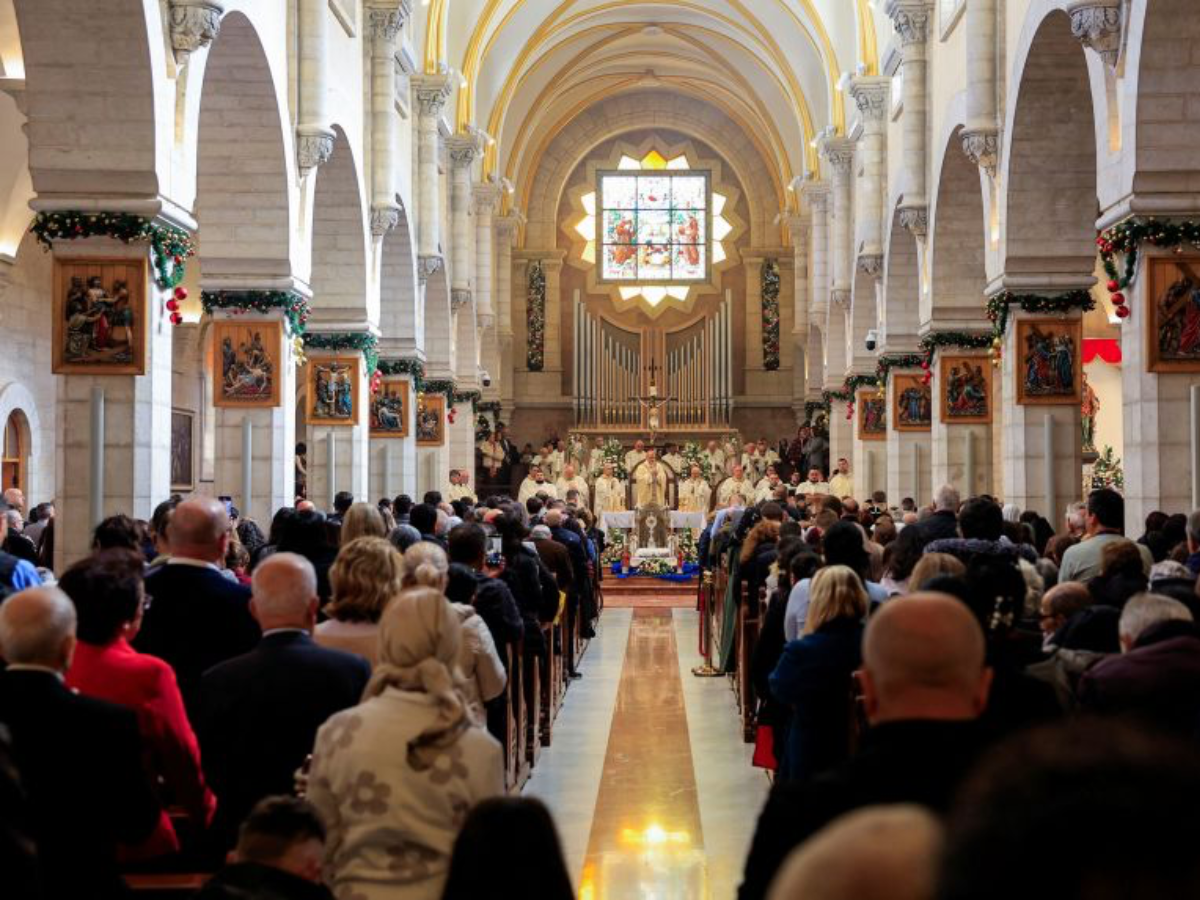 West Bank  Celebrated Christmas 2025