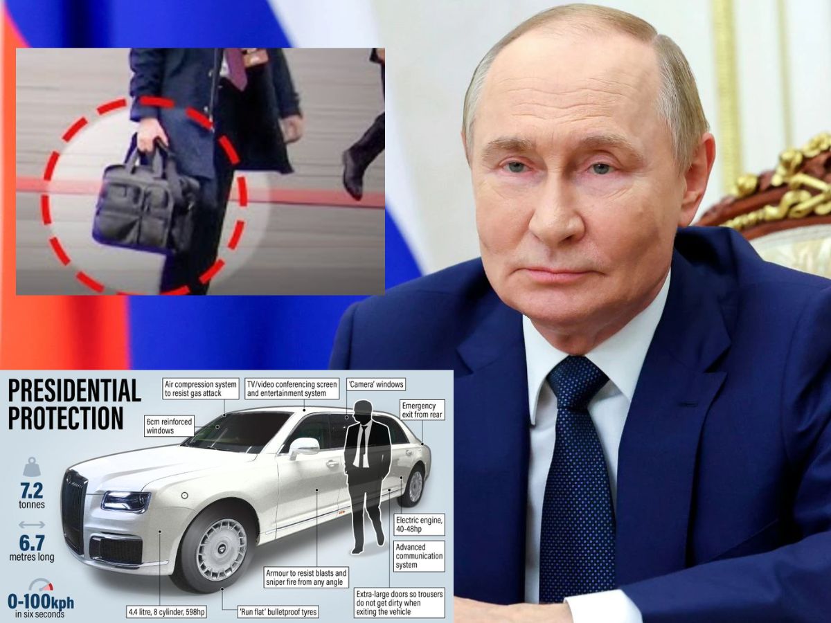 What All Travels With Putin? Inside Putin’s Extraordinary Security Protocol, From Poop Suitcase to Mobile Food Labs