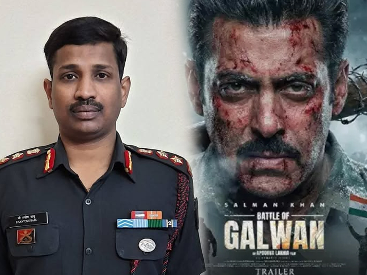 Who Was Colonel B. Santosh Babu? Galwan Valley Hero Who Inspired Salman Khan’s Character in Battle of Galwan
