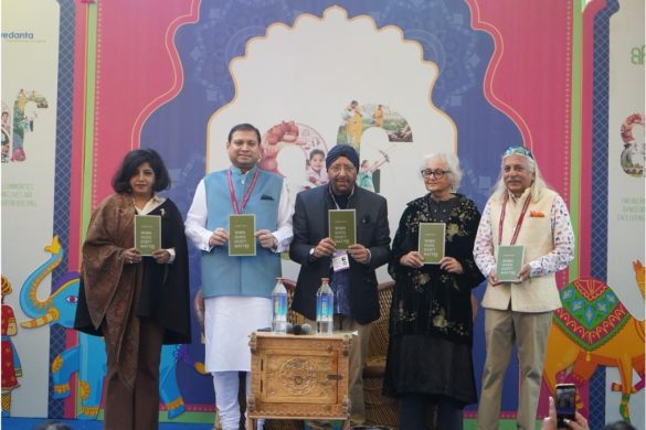 Anthology ‘When Gods Don’t Matter’ unveiled at Jaipur LitFest 2026 by culturist Sundeep Bhutoria
