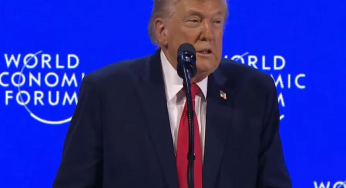 Trump reiterates Iran warning at Davos, cites us strikes on nuclear sites