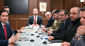Ukrainian delegation arrives in US for peace talks as Russia hammers energy sites