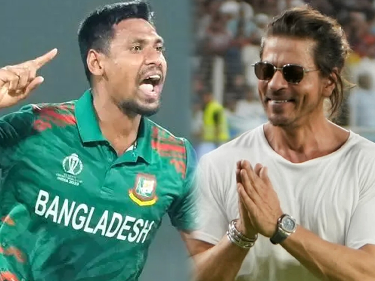 KKR’s Signing of Bangladeshi Cricketer Mustafizur Rahman Sparks Political Storm as BJP Attacks Shah Rukh Khan & Congress Pushes Back