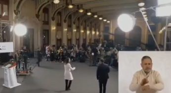 Mexico Earthquake: 6.5-Magnitude Tremor Forces President Claudia Sheinbaum to Pause Press Conference as Alarms Ring Across Mexico City | Watch