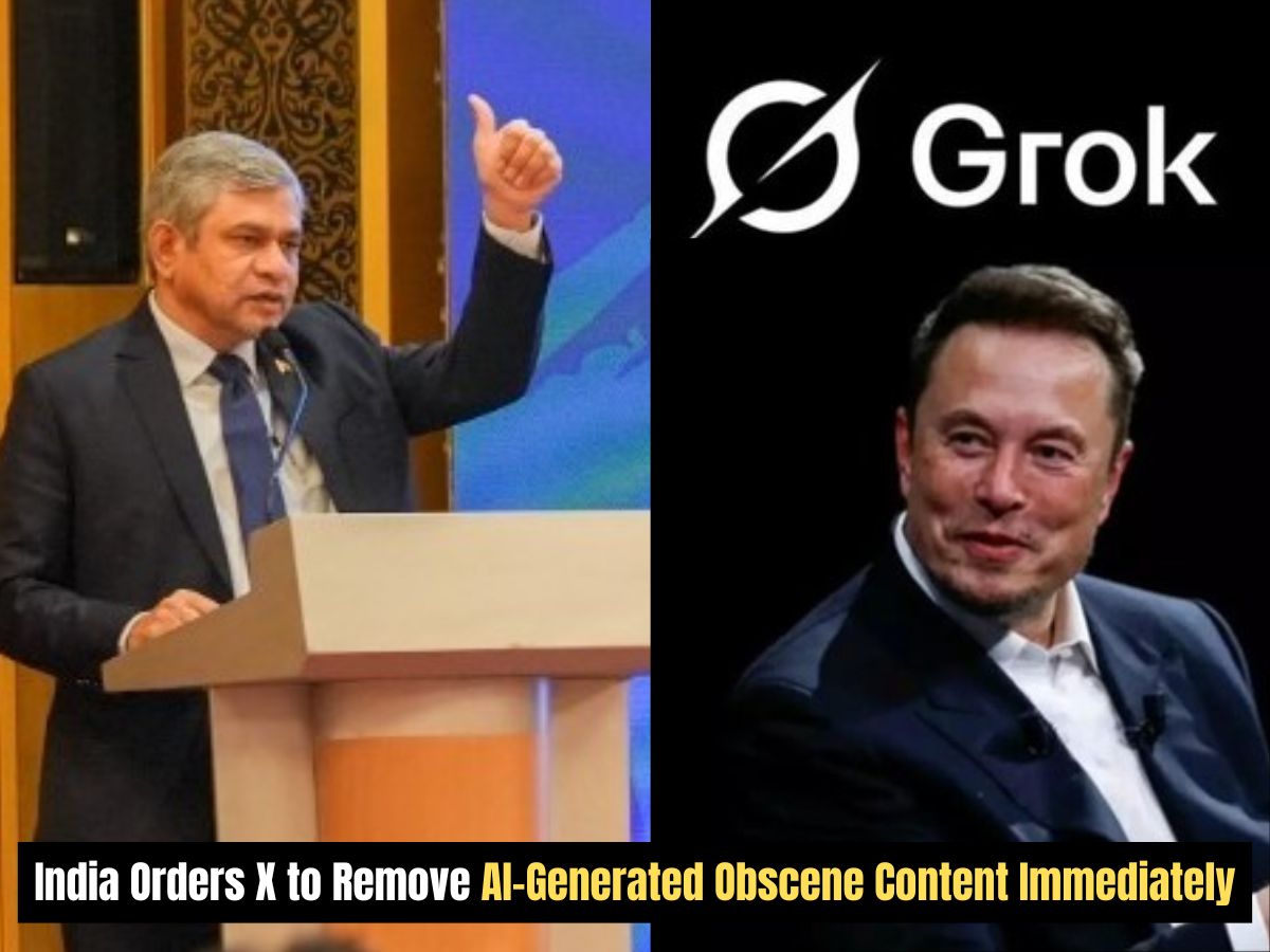 MeitY Issues Notice to X Over Grok AI Misuse for Explicit Material, Legal Action Over AI-Generated Obscene Content