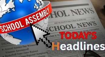 School Assembly News Headlines Today (January 2, 2026): Top National, Business, Sports & World News | Weather Updates & Thought of the Day