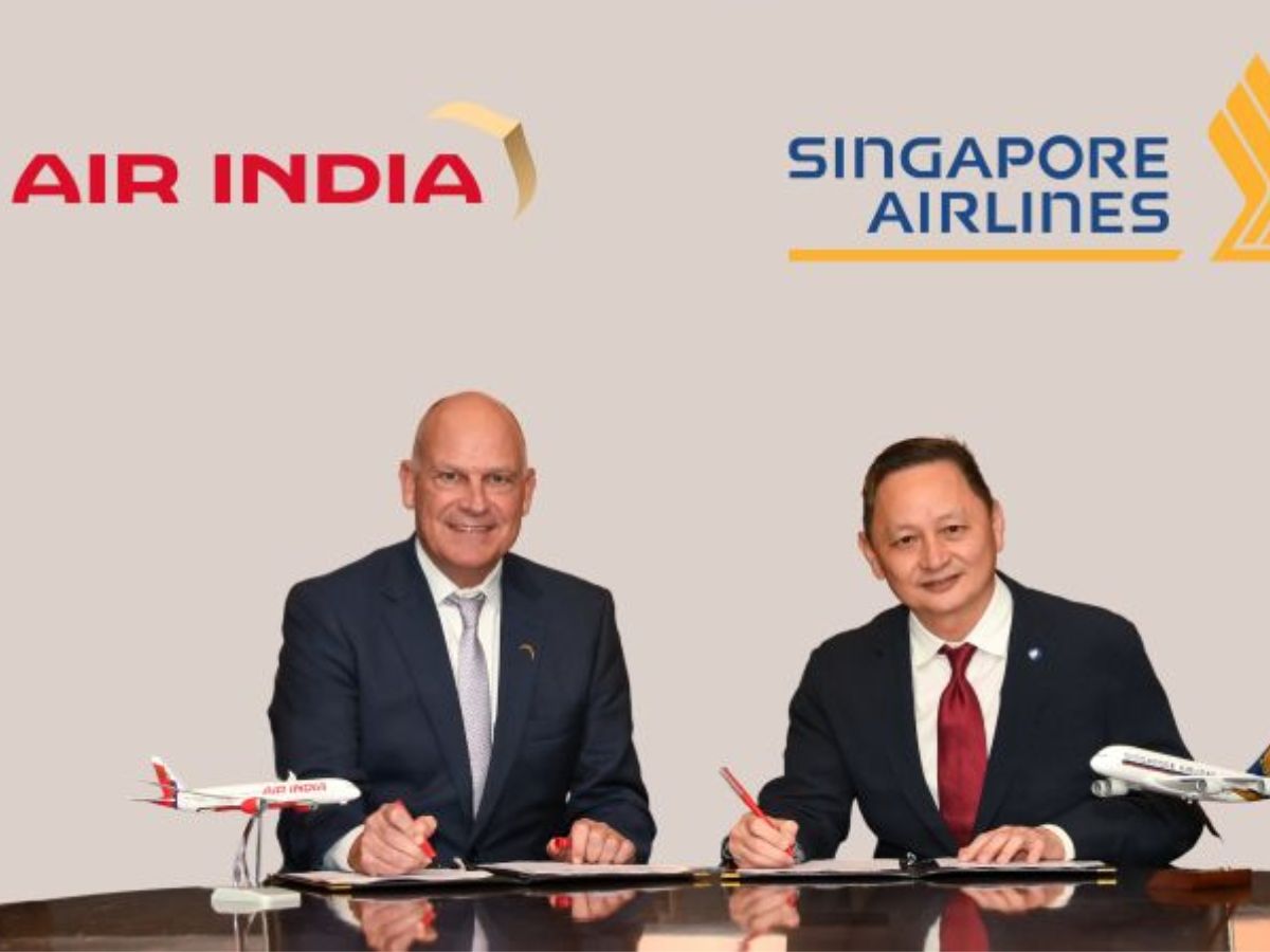 Air India, Singapore Airlines sign commercial cooperation agreement