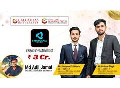 INR 3 Crore Funding Grabbed by Galgotias University Student-Led Startup Cybergenix Security Pvt Ltd