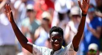 French Open: 17-year-old Kouame scripts history on home soil; Walton shocks Medvedev