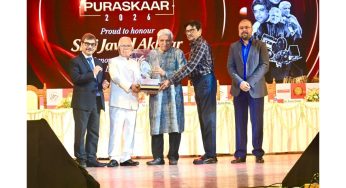 P.C. Chandra Group honours Shri Javed Akhtar with the 33rd P.C. Chandra Puraskaar, celebrating his iconic contribution to Indian Cinema & Literature