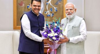 Maharashtra CM Fadnavis meets PM Modi