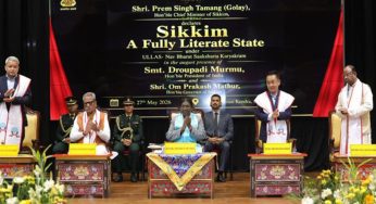 Scindia congratulates Sikkim on being declared fully literate