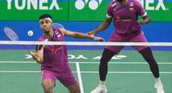 Satwik-Chirag, PV Sindhu headline India's squad for Indonesia Open 2026